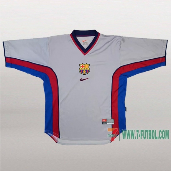 7-Futbol: Creador De Camiseta Retro Del Fc Barcelona 2ª Equipacion 1998-2001