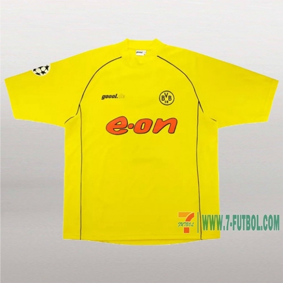 7-Futbol: Personalizadas Camiseta Retro Del Borussia Dortmund 1ª Equipacion 2002-2003