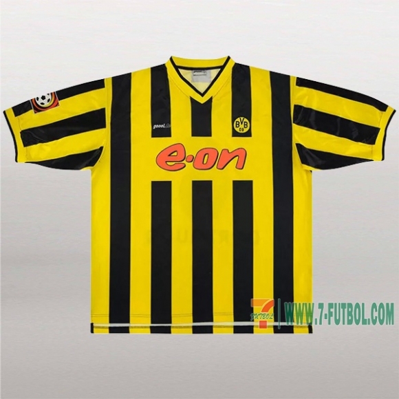 7-Futbol: Personalizada Camiseta Retro Del Borussia Dortmund 1ª Equipacion 2000-2002