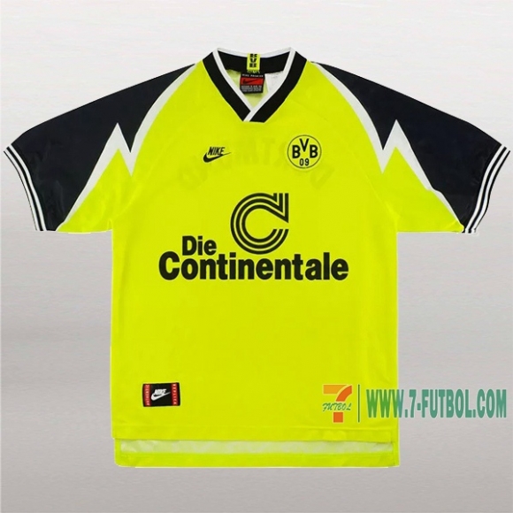 7-Futbol: Crea Tu Camiseta Retro Del Borussia Dortmund 1ª Equipacion 1995-1996