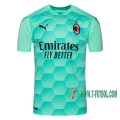 7-Futbol: Las Nuevas Camiseta Del Ac Milan Portero 2020-2021 Personalizadas