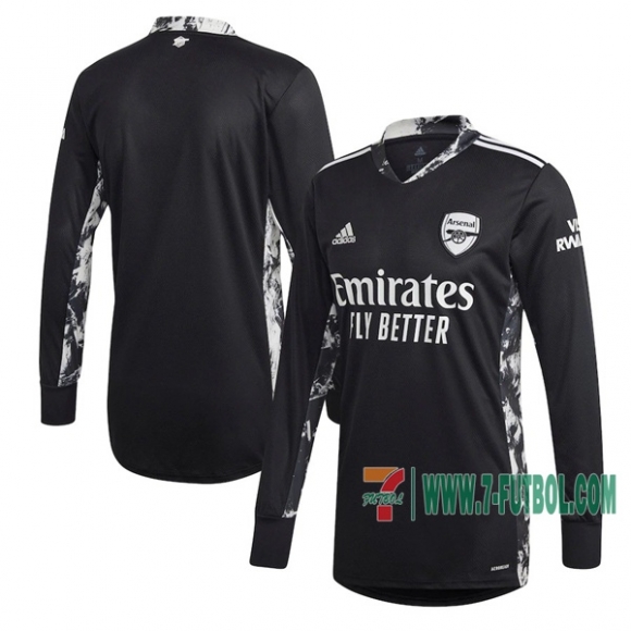 7-Futbol: Nuevas Camiseta Futbol Arsenal Portero Manga Larga 2020-2021 Personalizadas