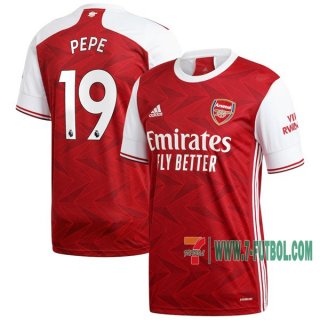 7-Futbol: Compras Nueva Primera Camiseta Del Arsenal Pepe #19 2020-2021
