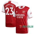 7-Futbol: Nuevas Primera Camiseta Del Arsenal David Luiz 2#3 2020-2021