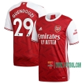 7-Futbol: Compras Nueva Primera Camiseta Del Arsenal Guendouzi #29 2020-2021