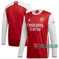 7-Futbol: Las Nuevas Primera Camiseta Futbol Arsenal Manga Larga 2020-2021 Personalizadas