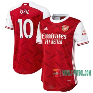 7-Futbol: Las Nuevas Primera Camisetas Arsenal Özil #10 Mujer 2020-2021