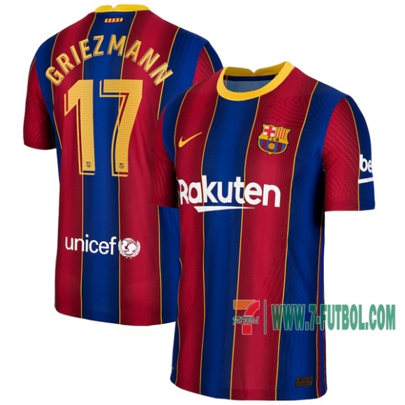 7-Futbol: Compras Nueva Primera Camiseta Del Barcelona Fc Antoine Griezmann #17 2020-2021 7-Futbol: Compras Nueva Primera Camiseta Del Barcelona Fc Antoine Griezmann #17 2020-2021