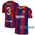 7-Futbol: La Nueva Primera Camiseta Del Barcelona Fc Piqué #3 2020-2021