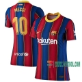 7-Futbol: Las Nuevas Primera Camisetas Barcelona Fc Lionel Messi #10 Mujer 2020-2021