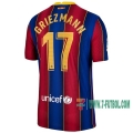 7-Futbol: Nuevas Primera Camiseta Barcelona Fc Antoine Griezmann #17 Niño 2020-2021
