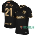 7-Futbol: Compras Nueva Segunda Camiseta Del Barcelona Fc Frenkie De Jong #21 2020-2021