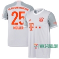 7-Futbol: Compras Nueva Segunda Camiseta Del Bayern Munich Thomas Muller #25 2020-2021