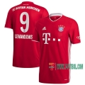 7-Futbol: Nuevas Primera Camiseta Del Bayern Munich Robert #9 2020-2021