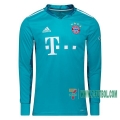 7-Futbol: Compras Nueva Camiseta Futbol Bayern Munich Portero Manga Larga 2020-2021 Personalizadas