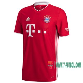 7-Futbol: Nuevas Primera Camiseta Bayern Munich Niño 2020-2021 Personalizadas