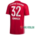 7-Futbol: Compras Nueva Primera Camiseta Bayern Munich Joshua Kimmich #32 Niño 2020-2021