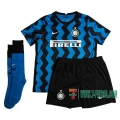 7-Futbol: Nuevas Primera Camiseta Inter Milan Niño 2020-2021 Con Mi Nombre