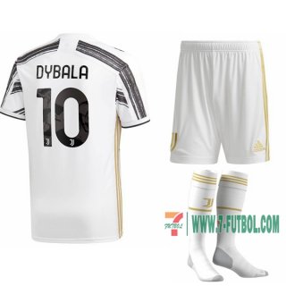 7-Futbol: Compras Nueva Primera Camiseta Juventus De Turin Paulo Dybala #10 Niño 2020-2021