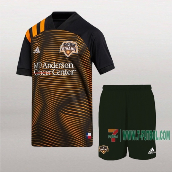 7-Futbol: Personalizar Primera Camiseta Houston Dynamo Niños 2020-2021