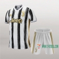 7-Futbol: Editar Primera Camiseta Juventus Niños 2020-2021