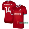7-Futbol: Las Nuevas Primera Camiseta Del Liverpool Jordan Henderson #14 2020-2021