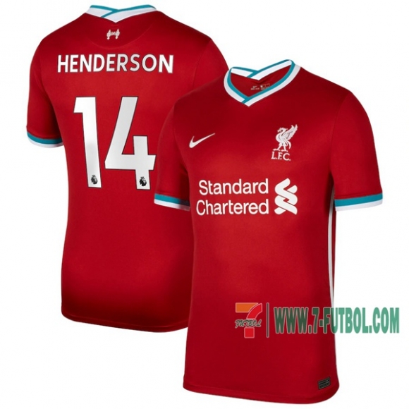 7-Futbol: Las Nuevas Primera Camiseta Del Liverpool Jordan Henderson #14 2020-2021