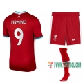 7-Futbol: Compras Nueva Primera Camiseta Liverpool Roberto Firmino #9 Niño 2020-2021
