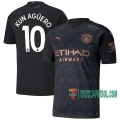 7-Futbol: Nuevas Segunda Camiseta Del Manchester City Kun Agüero #10 2020-2021