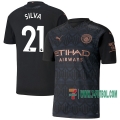7-Futbol: Compras Nueva Segunda Camiseta Del Manchester City Silva #21 2020-2021