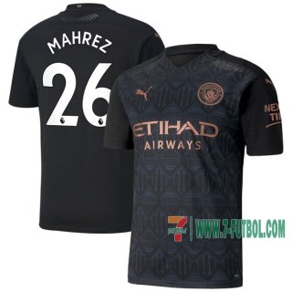 7-Futbol: Las Nuevas Segunda Camiseta Del Manchester City Mahrez #26 2020-2021