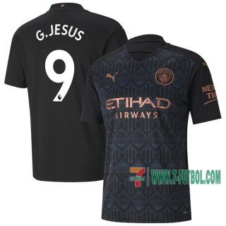 7-Futbol: La Nueva Segunda Camiseta Del Manchester City G.Jesus #9 2020-2021