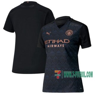 7-Futbol: Nuevas Segunda Camisetas Manchester City Mujer 2020-2021 Personalizadas