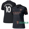 7-Futbol: Las Nuevas Segunda Camisetas Manchester City Kun Agüero #10 Mujer 2020-2021