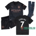 7-Futbol: Compras Nueva Segunda Camiseta Manchester City Sterling #7 Niño 2020-2021
