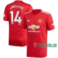 7-Futbol: Las Nuevas Primera Camiseta Del Manchester United Jesse Lingard #14 2020-2021