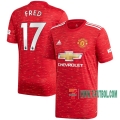 7-Futbol: Compras Nueva Primera Camiseta Del Manchester United Fred #17 2020-2021