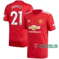 7-Futbol: Compras Nueva Primera Camiseta Del Manchester United Daniel James #21 2020-2021