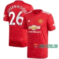 7-Futbol: Nuevas Primera Camiseta Del Manchester United Mason Greenwood #26 2020-2021