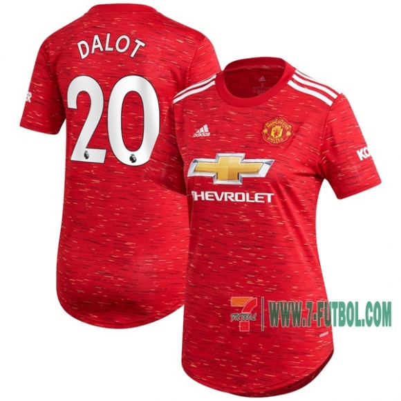 7-Futbol: Nuevas Primera Camisetas Manchester United Diogo Dalot #20 Mujer 2020-2021 7-Futbol: Nuevas Primera Camisetas Manchester United Diogo Dalot #20 Mujer 2020-2021