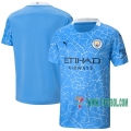 7-Futbol: Compras Nueva Primera Camiseta Del Manchester City 2020-2021 Personalizadas
