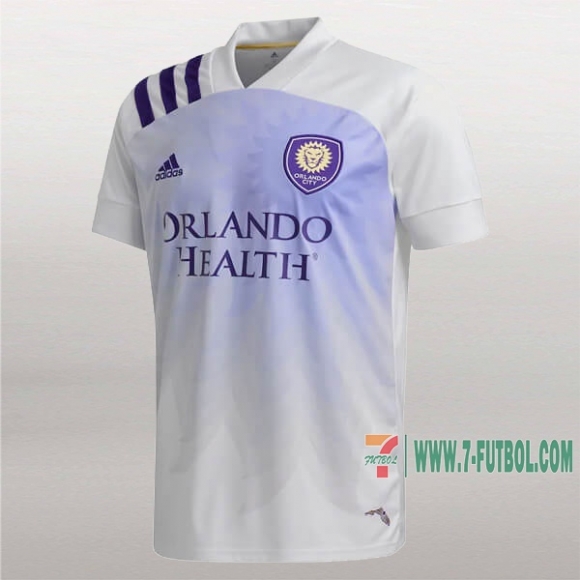 7-Futbol: Personalizar Segunda Camiseta Del Orlando City Sc Hombre 2020-2021