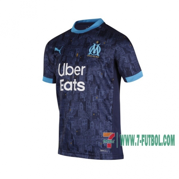 7-Futbol: Nuevas Segunda Camiseta Del Olympique De Marsella 2020-2021 Personalizadas