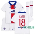 7-Futbol: Compras Nueva Segunda Camiseta Psg Paris Saint Germain Neymar Icardi #18 Niño 2020-2021