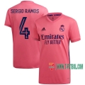 7-Futbol: La Nueva Segunda Camiseta Del Real Madrid Sergio Ramos #4 2020-2021