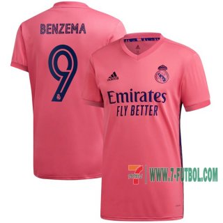7-Futbol: Nuevas Segunda Camiseta Del Real Madrid Karim Benzema #9 2020-2021