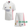 7-Futbol: La Nueva Primera Camiseta Real Madrid Niño 2020-2021 Personalizadas