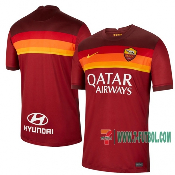 7-Futbol: Compras Nueva Primera Camiseta Del As Roma 2020-2021 Personalizadas