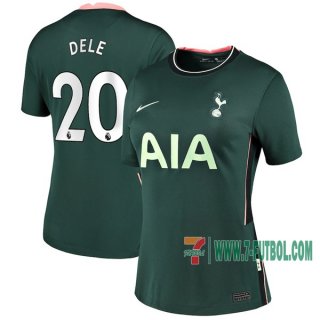 7-Futbol: Nuevas Segunda Camisetas Tottenham Hotspur David Dele #20 Mujer 2020-2021
