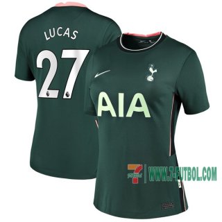 7-Futbol: Las Nuevas Segunda Camisetas Tottenham Hotspur David Lucas #27 Mujer 2020-2021